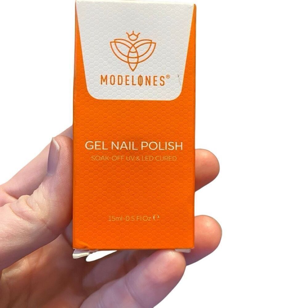 Modelones gel nail polish soak off UV & LES cured 15ml 0.5 fl oz
